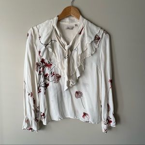 Aritzia Little Moon Gazania Blouse